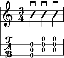 加入強弱的華爾滋刷弦